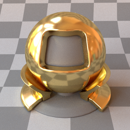 Rough conductor material preview