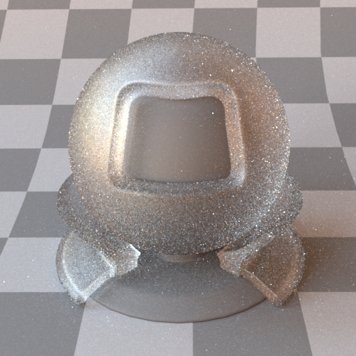 Rough dielectric material preview
