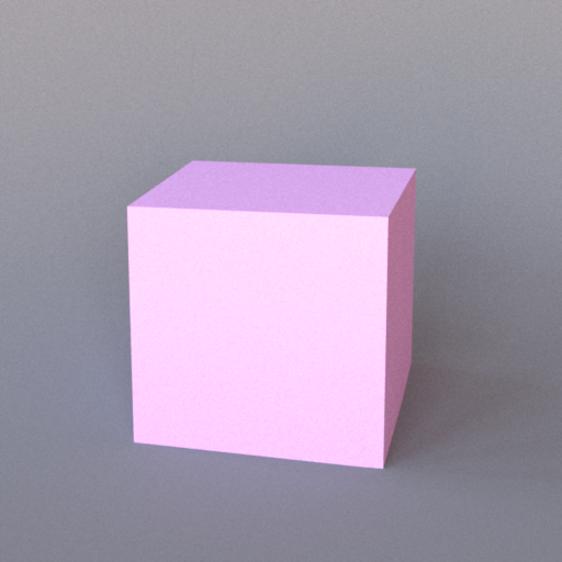 Cube shape preview