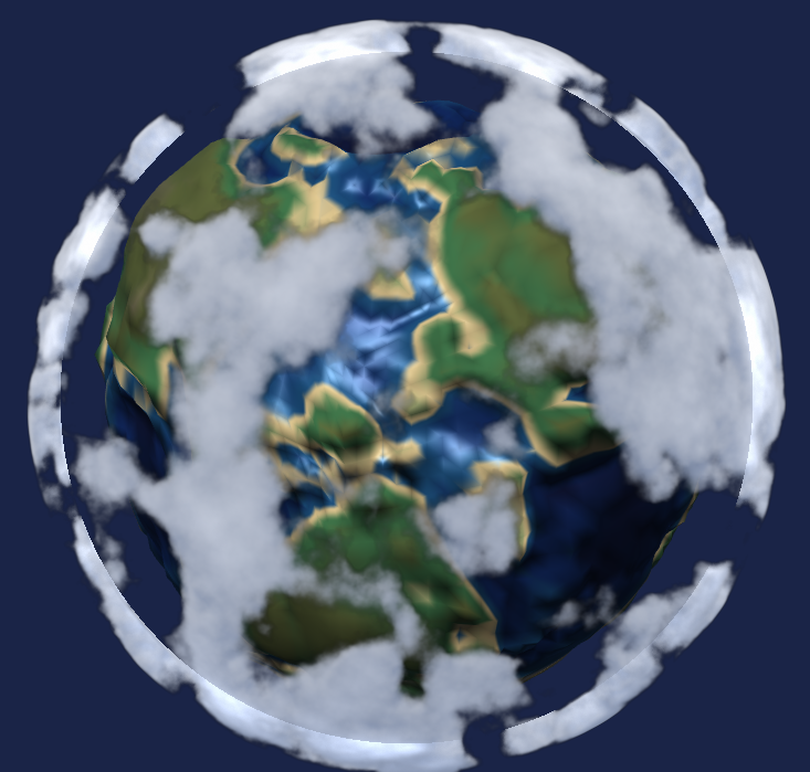 Procedural WebGL planet